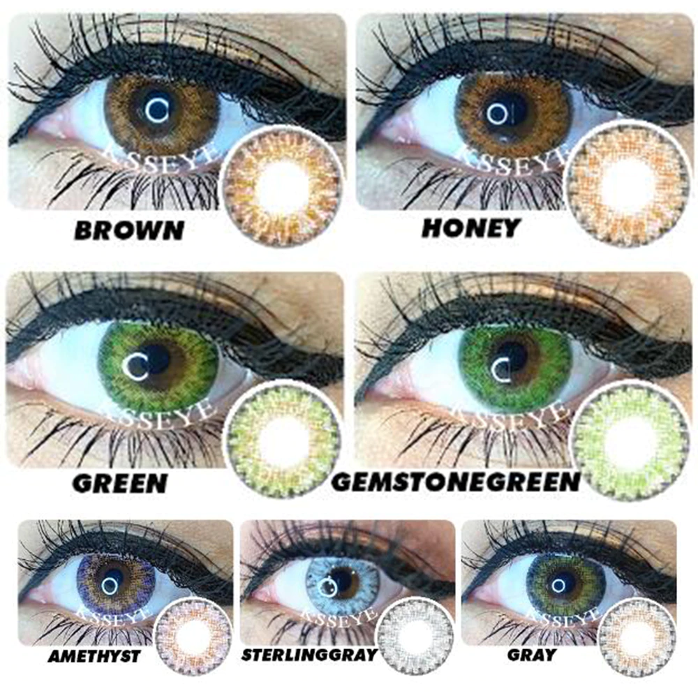 Trendy Color Contact Lenses for Fashionable